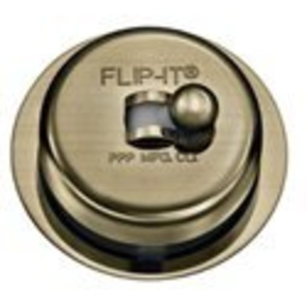 Flip-It Antique Brass Tub Stopper, Antique Brass Tub Stopper 30-200